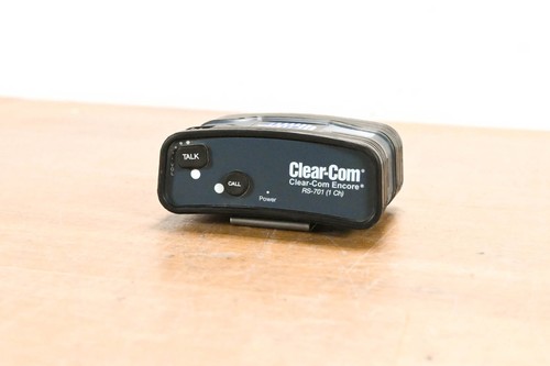 Clear-Com RS-701 Single-Channel Intercom Beltpack CG012TZ
