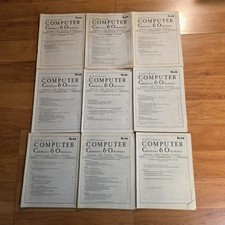1977 Lot Dr. Dobb's Journal Computer Magazine Calisthenics  Orthodontia