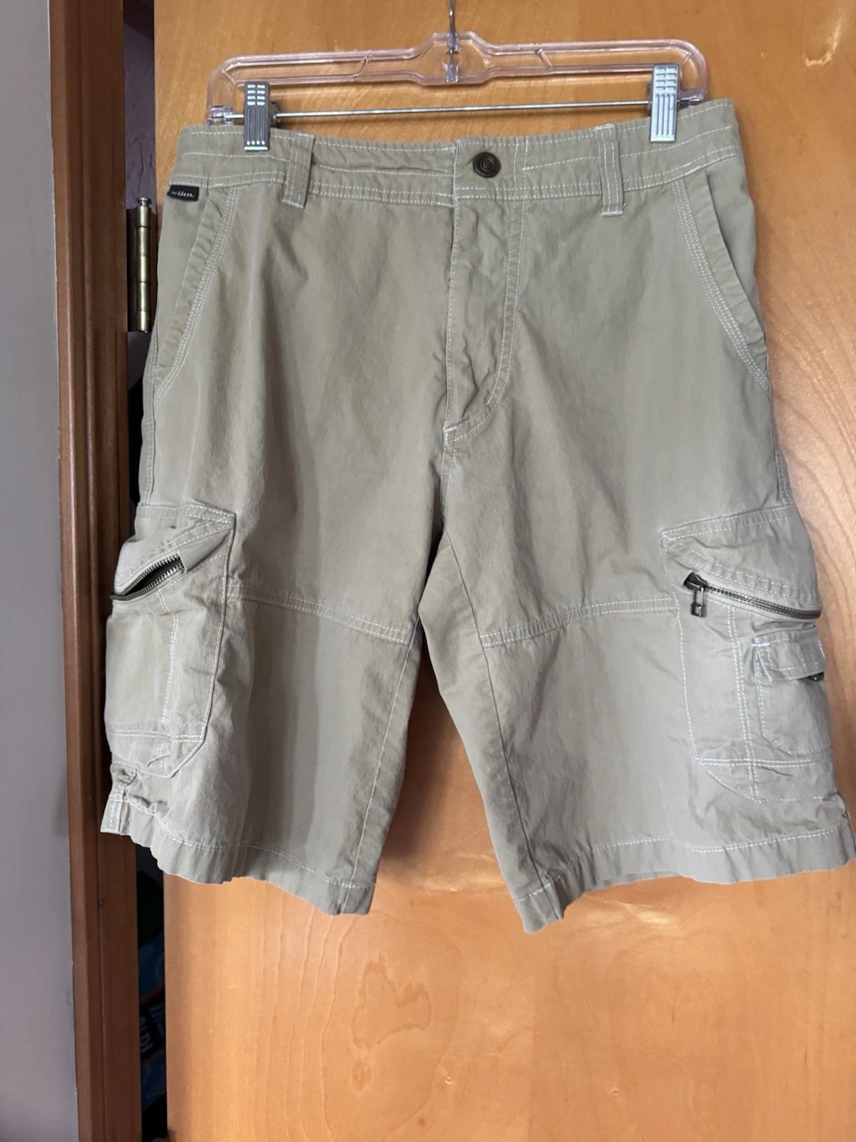 KUHL Mens Ambush Cargo 32 Shorts UberKuhl Stretch 5149 Patina Dye Outdoor Hiking