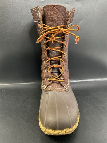L.L. Bean Todd Snyder X Duck Stiefel Braun Leder & Gummi Herren Größe 9 M - Bild 15 von 24