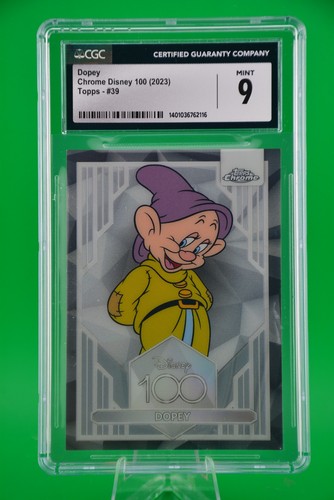 2023 Topps Chrome Disney 100 #40 Belle - CGC 9 MINT