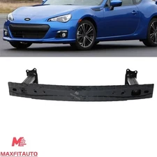 Front Bumper ReinForcement For Subaru BRZ Matte Black Steel 2013-2023