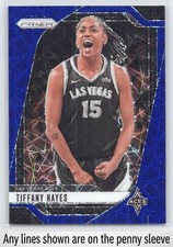 Tiffany Hayes 2024 Panini Prizm WNBA Blue Velocity Prizms Las Vegas Aces