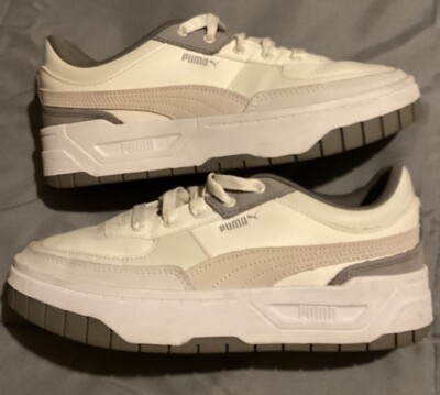 PUMA Cali Dream Colorpop Marshmallow/Puma White/Pebble Gray Women s Size 7.5