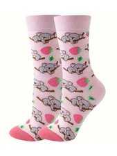 Ladies Cute Cotton Koala Novelty Socks. One size stretchy. NEW DESIGN