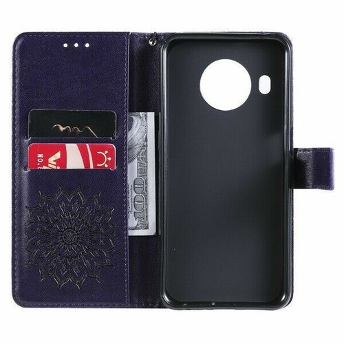Flower Wallet Card Slot Flip Phone Case For Nokia G20 G10 6.3 X20 X10 C20 C10 - Picture 46 of 54