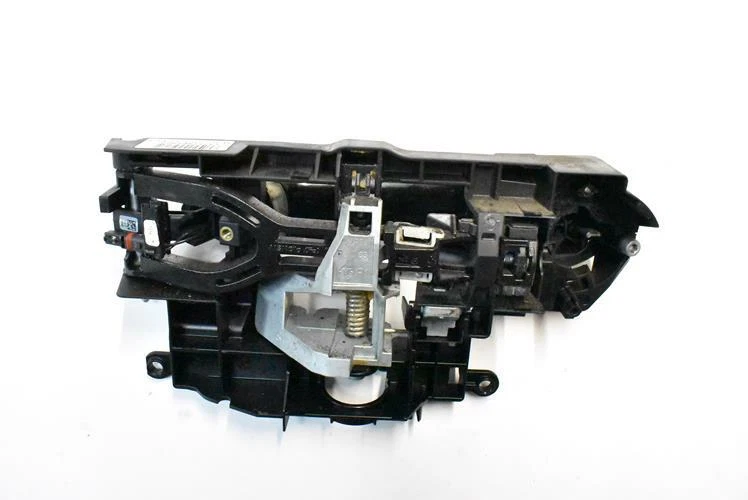 BMW 528i 535i 550i M5 (F10) 2011-2016 manija de puerta delantera derecha con luz (negro) Foto 4 de 4