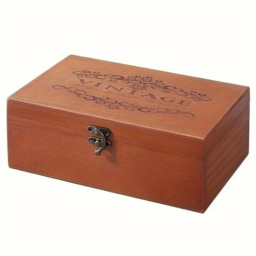 COFFRET BOIS VINTAGE CIRAGE NOIR ENTRETIEN CUIRS CHAUSSURES AVEC ACCESSOIRES - Picture 3 of 12