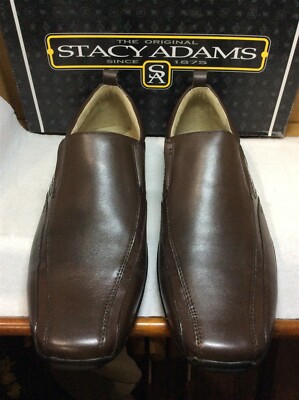 New Stacy Adams Gambit 13 M brown {823R} 