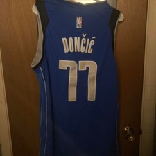 Luka Doncic Rookie Dallas Mavericks Nike Swingman 5miles NBA Jersey Size 48