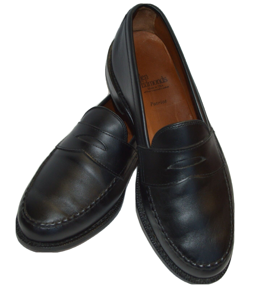Allen Edmonds Patriot Black Dress Shoes Mens Sz 11 Men main image 4
