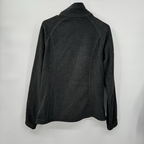 Columbia giacca donna media grigia pile full zip manica lunga taglia media - Foto 7 di 8