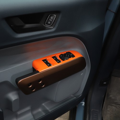 4PCS Orange Door Window LIFT Panel Trim Cover For FORD Maverick 2022+ - Picture 4 of 17