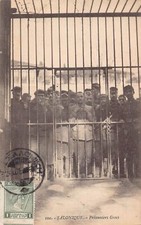 L128 Greece Thessaloniki Greek Prisioners vintage postcard
