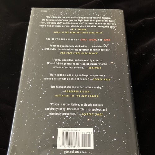 PACKING FOR MARS Mary Roach (Norton 2010) First Edition. HC, DJ, Non-fiction. - Picture 2 of 7