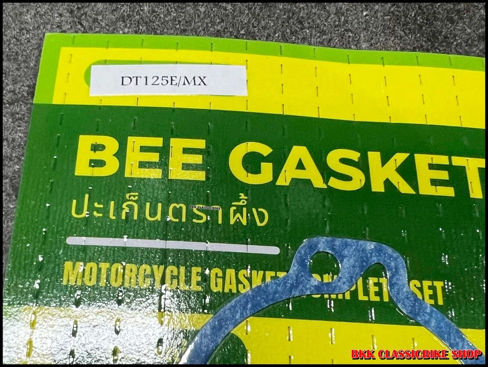 Juego completo de juntas Yamaha DT125 E/MX 1978-1981 ALTA CALIDAD Foto 3 de 4