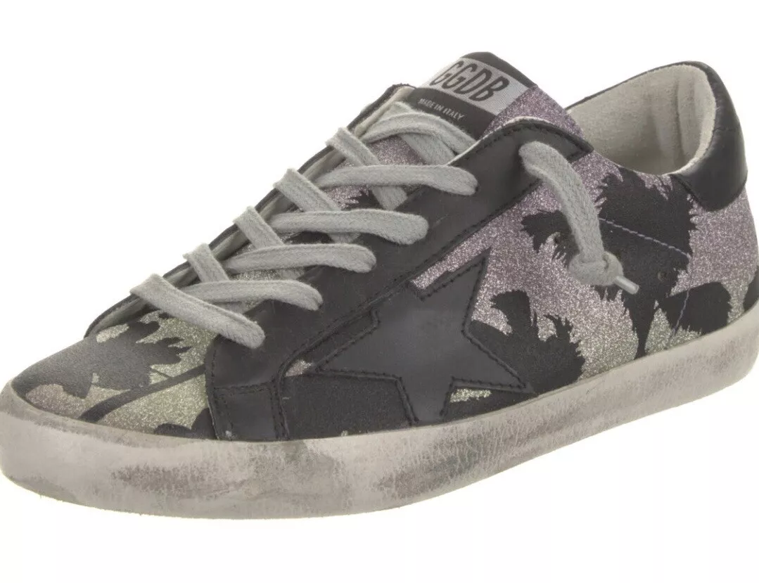 Golden Goose Superstar Sneakers Size 6 / IT 36 (Low Top; Black Glitter) |  eBay