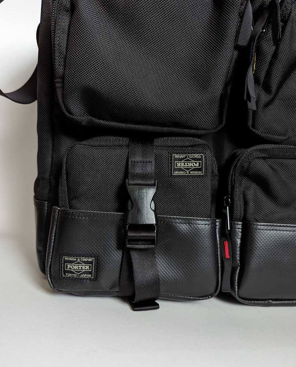 Porter x Stussy 3-Way Record Bag Backpack Good Condition Porter x Stussy 3-Way Record Bag Backpack Good Condition