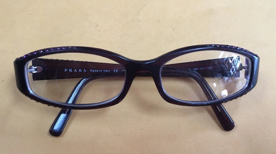 Prada очки VPR 08F 52-17 2BN 1O1 130 - Изображение 4 из 4