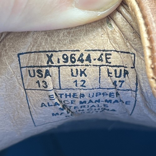 Xelero Men Stockholm Brown Leather Orthotic Casual Walking Shoes Sz 13 4E X WIDE - Picture 9 of 9