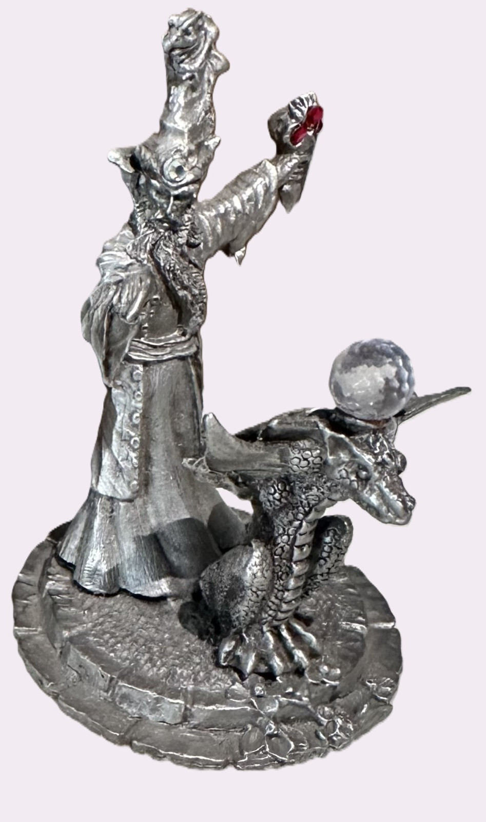 Vintage Rawcliff "Malep The Magnificent" Pewter Figure 1988 Stephen Tofano