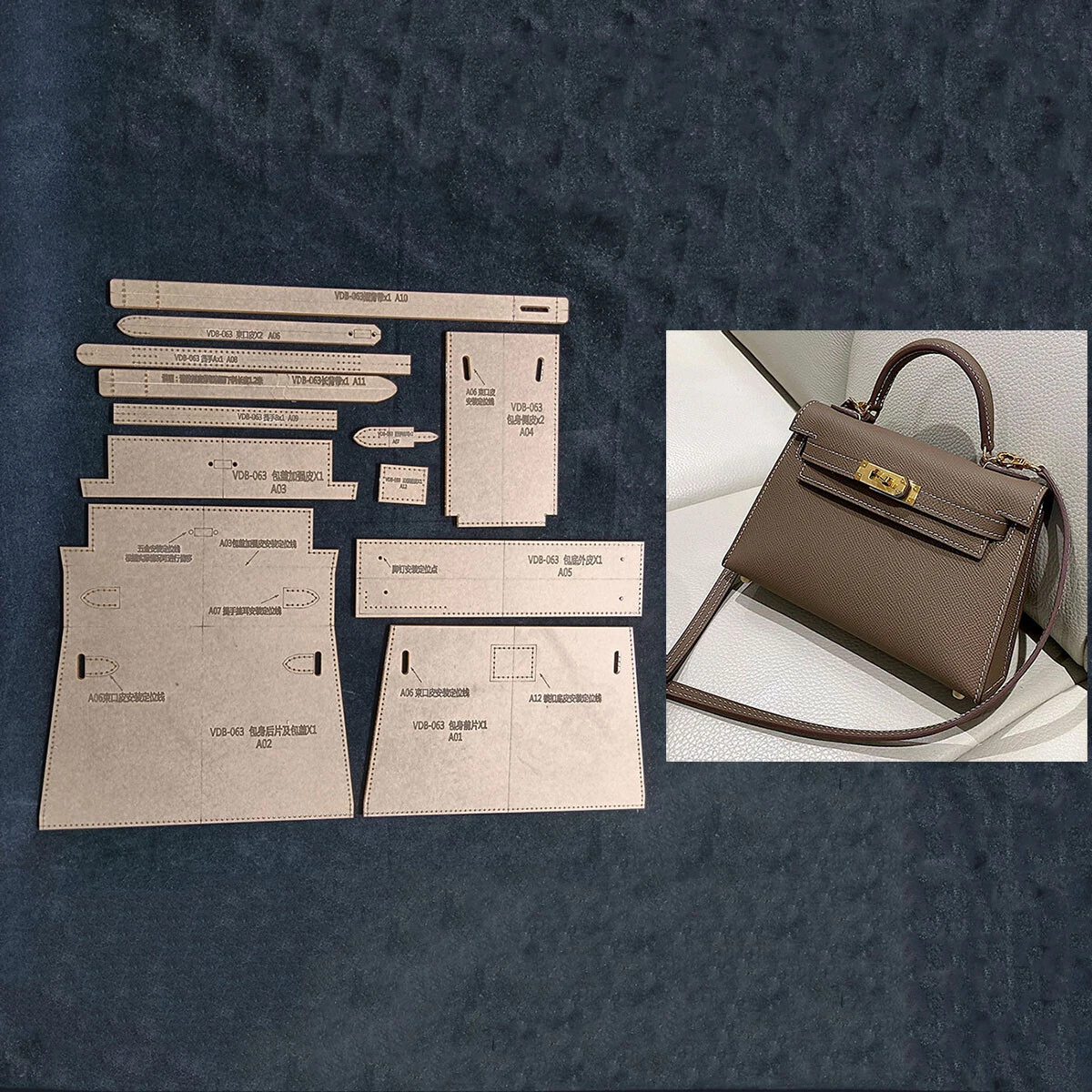 hermes birkin bag template