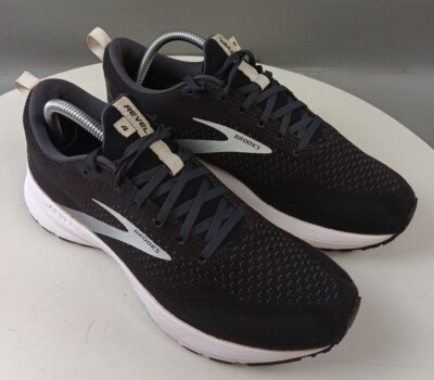 Brooks Revel Women's Shoes Size 10 Black/White Medium (B