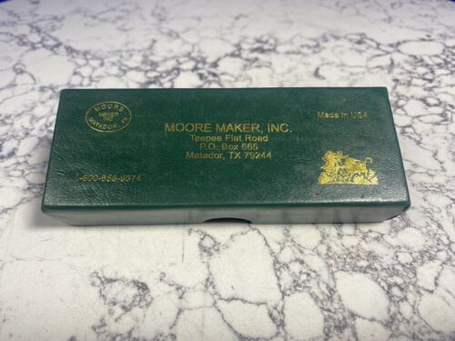 Moore Maker USA 5202 HAT 4 1/8” Trapper Knife Gray Bone - New In Box - Picture 4 of 5