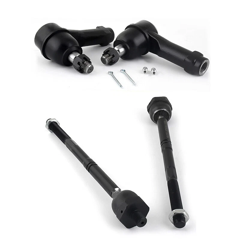 4 piezas eslabones de extremo de barra de amarre delantera MOOG para Ford F-150 2004 2005 2006 2007 2008 4x4 Foto 4 de 4