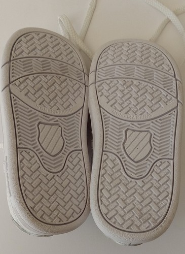 K-SWISS NEW Unisex-Child Classic Vn Sneaker White Low-Top Sneaker USA Size 8 - Picture 5 of 6