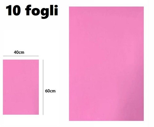 Gomma Eva In Fogli 20x30cm - Maxi Pack Scuola 100 Pezzi Assortiti In 10 Colori (1mm Di Spessore)