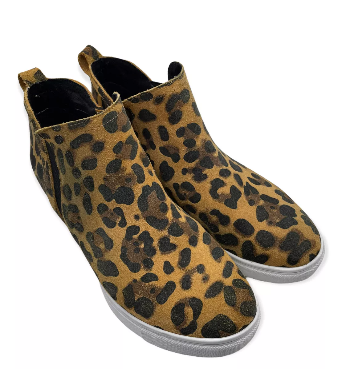 Cheetah booties cheap for women