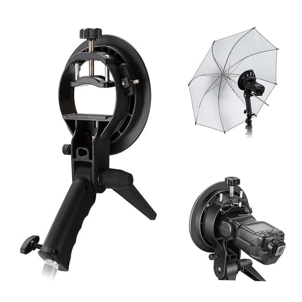 Bowens to Speedlight Adattatore flashgun Speedlite | Staffa a mano fotografia flash