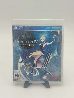 Deception IV: Blood Ties Playstation 3 ps3 READ DESC