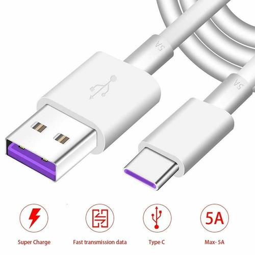 For Samsung Huawei USB Type C Charging Cable Phone Charger Long 1M - Picture 8 of 13
