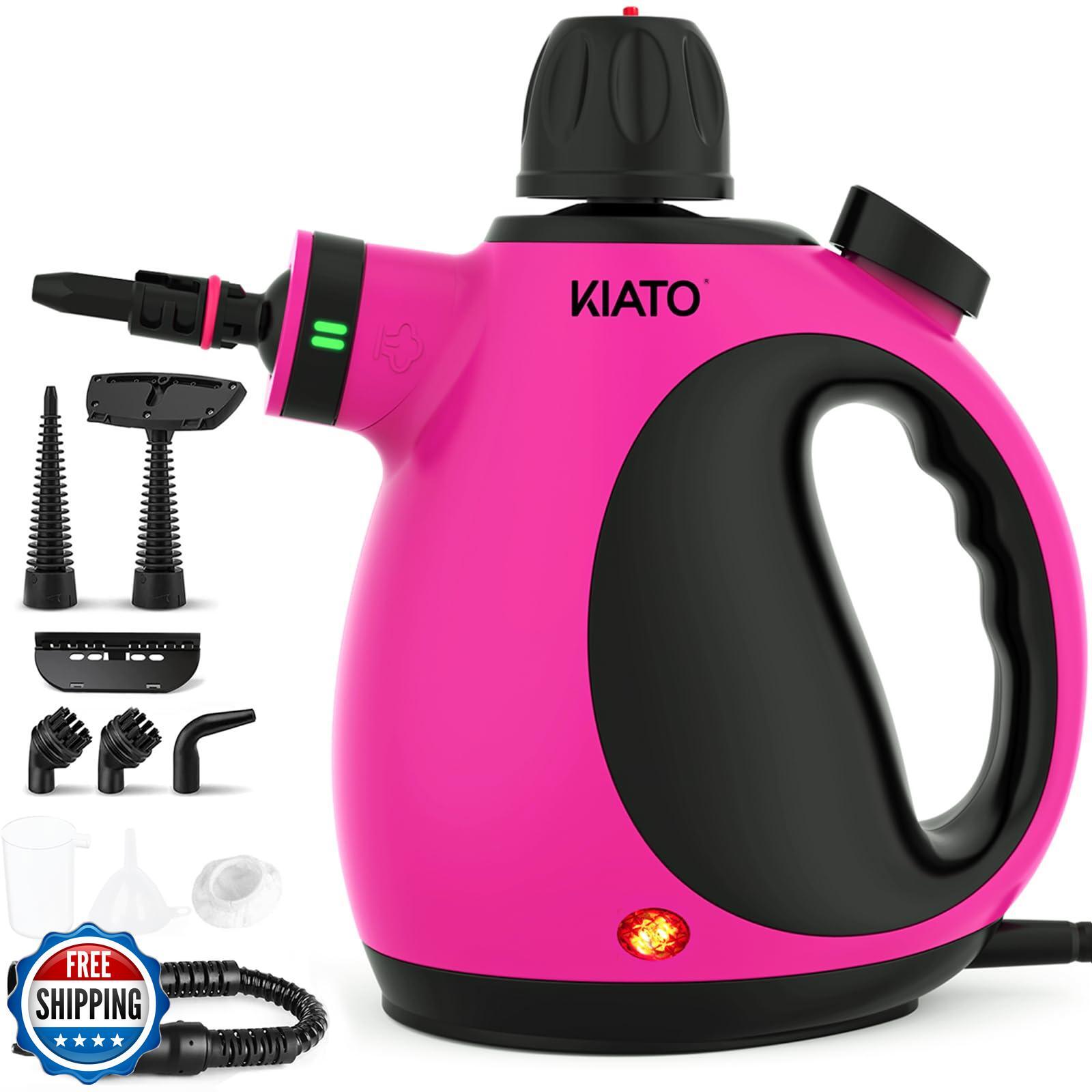 Kiato 10-in-1 Portable Handheld Steam Cleaner for Home and Car-image