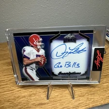 2024 Leaf Metal Inscriptions Doug Flutie Auto ( Go Bills) 48 /100