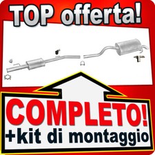 Scarico Completo per RENAULT CLIO 2 II 1.4 16V Marmitta