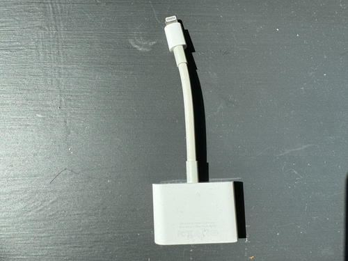 Genuine Apple iphone ipad Lightning Digital AV Adapter Lightning to HDMI A1438 - Picture 2 of 2
