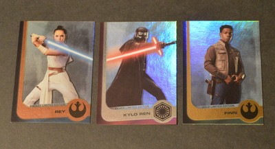 topps star wars journey to the rise of skywalker  3x uk