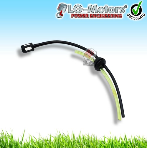 TUBO FILTRO SERBATOIO Benzina Motosega Oleo-Mac 251 252 254 261 Usato - Foto 3