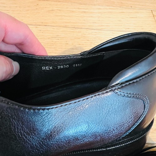 Mocassini uomo Donald Pliner Rex marrone scuro nappa pelle scarpe eleganti elasticizzate - Foto 10 di 24