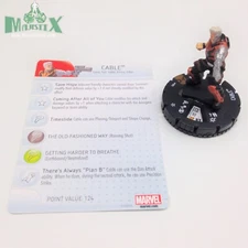 Heroclix AvX: Avengers vs X-Men set Cable #101 Limited Edition figure w/card!