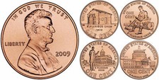 2009 P Lincoln Bicentennial Penny Cent Set Lot - 1c - On Hand