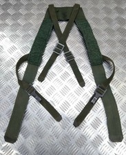 Genuine Vintage Military Issue Green Web Yoke / Suspender / Brace Harness HKKG1