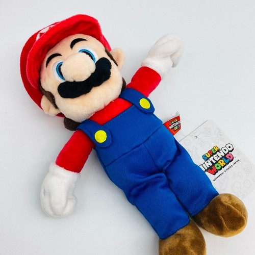 Super Nintendo World 9.6" Mario Plush Doll Universal Studios Japan Bros Land - 第 3/17 張圖片