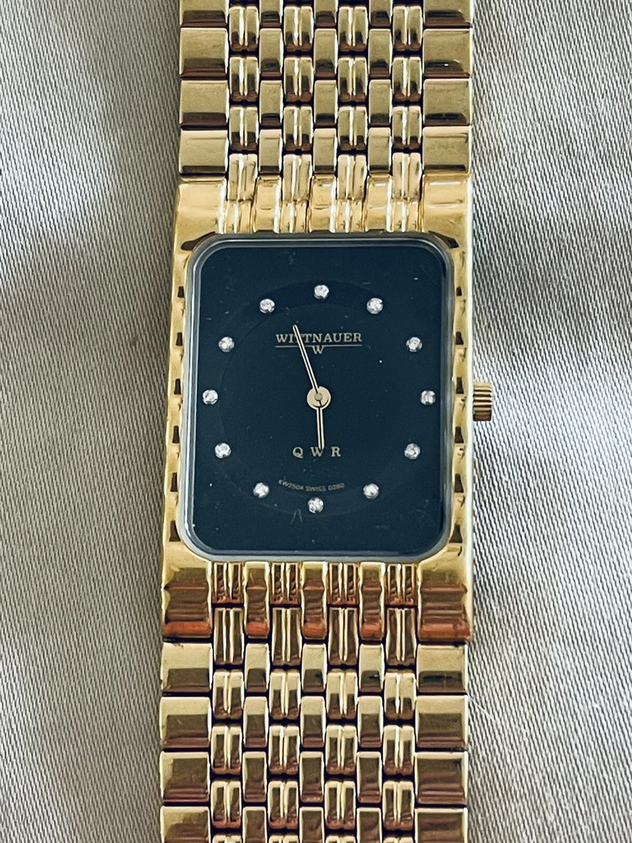 Wittnauer QWR 12 Diamonds Men s Watch eBay