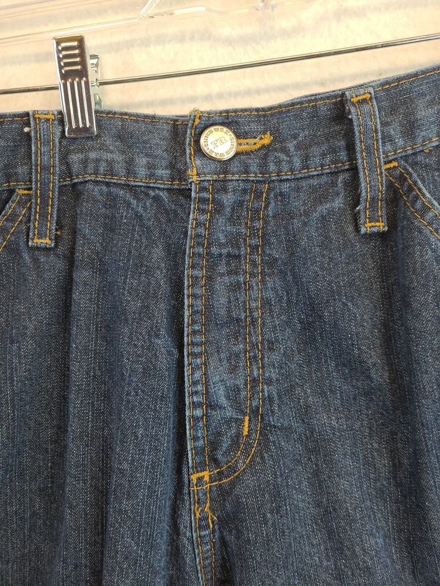 Cinch WRX FR Blue Label Distressed Carpenter Denim Work Blue Jeans