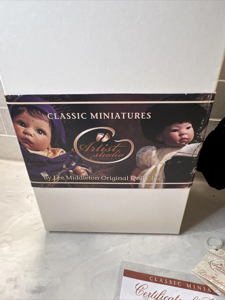 "Muñecas originales Lee Middleton de 9"" miniatura de vinilo MAIA Artist Studio Reva Schick" Foto 3 de 4