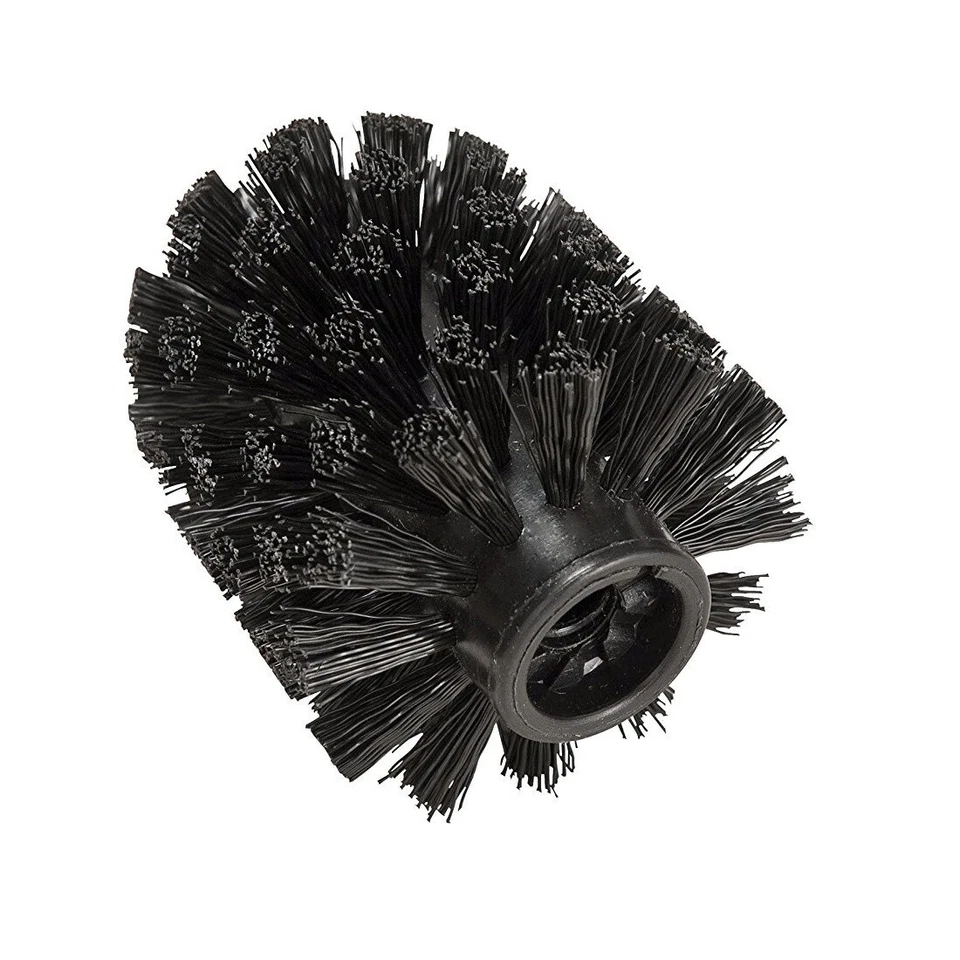 WENKO 5er WC Bürstenkopf Ersatzbürstenkopf Ø 7,5 cm schwarz Ersatzbürste Bürste - Bild 2 von 4
